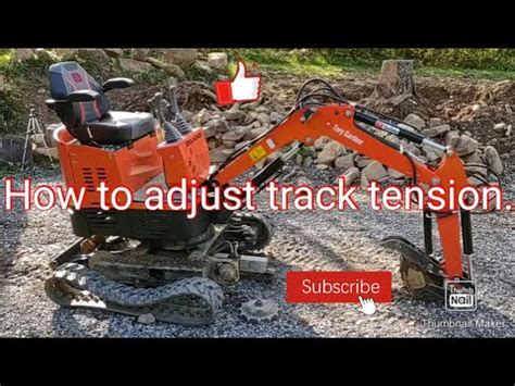 how to widen tracks on mini digger|youtube mini excavator tracks.